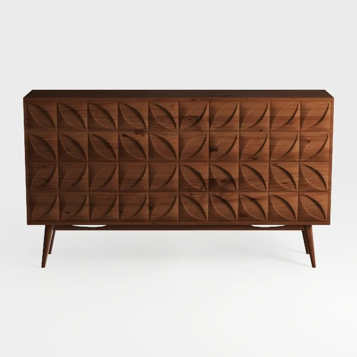 Sideboard Buffet,Mid Century Modern Storage
