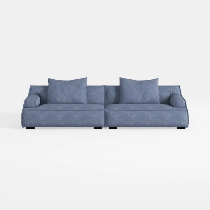 Oversized L-Shaped Modular Sectional Sofa with