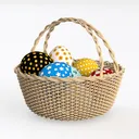 decor item-Easter Decor Left 45 Degree View