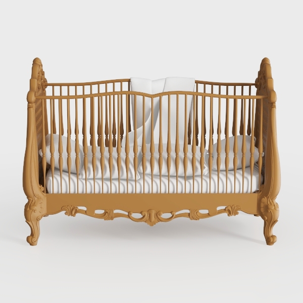 Piper 4-in-1 Natural Convertible Mini Crib