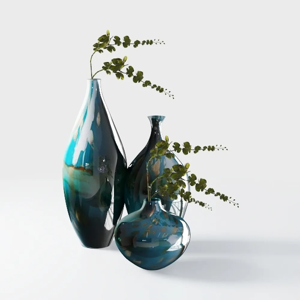 Briful 5.91'' Large Ceramic Rustic Vase Shabby