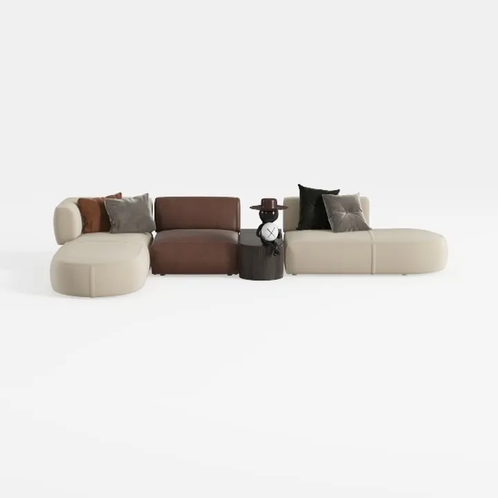 Sofa Set for Living Room - Modular Sectional 