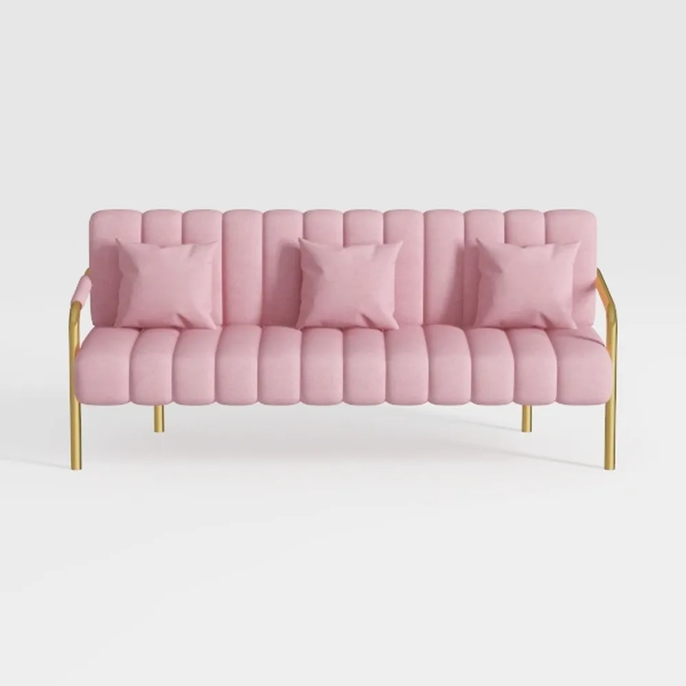 3 in 1 Convertible Sleeper Sofa Bed, Velvet Futon