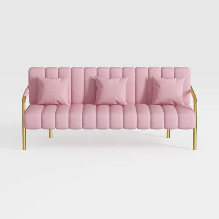 3 in 1 Convertible Sleeper Sofa Bed, Velvet Futon