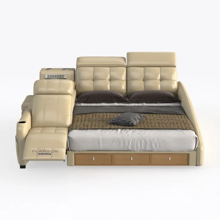 GarveeHome Leather Recliner Chair, Manual Recliner