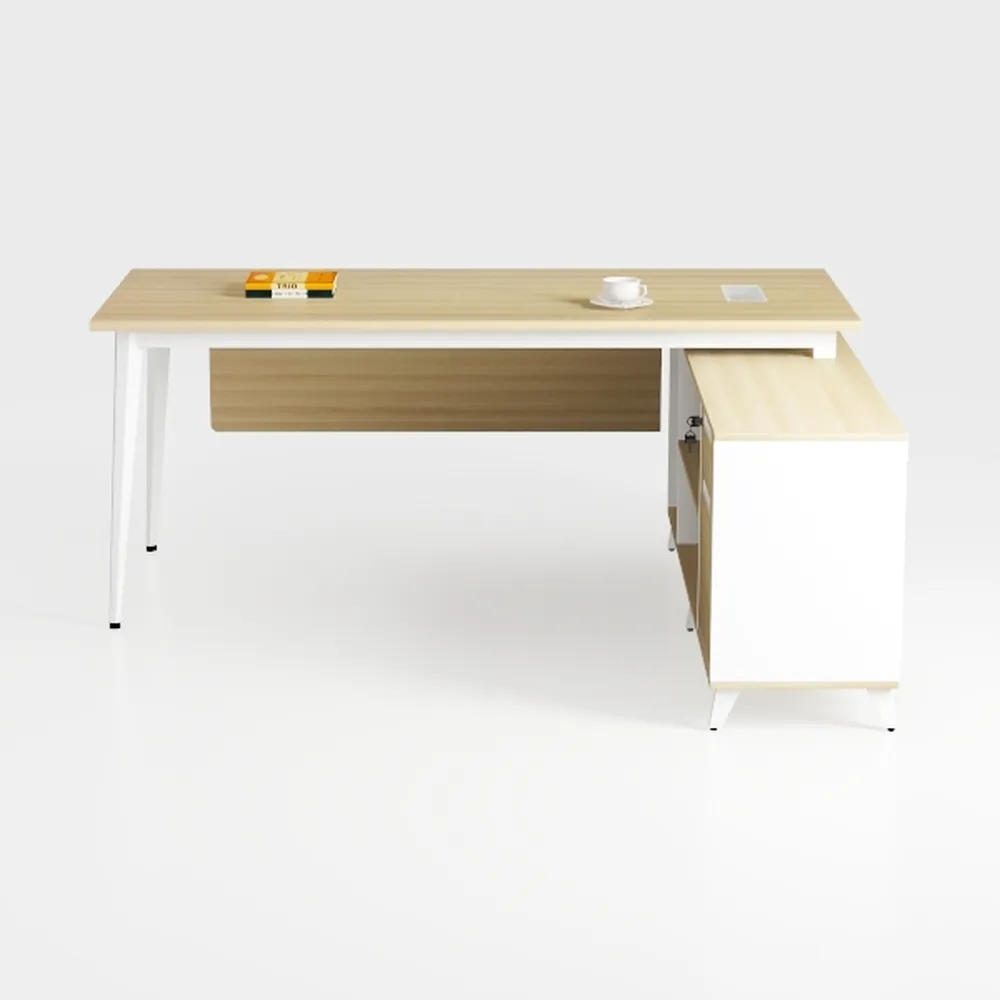 LITTLE TREE 63" L Shaped Executive Computer Desk