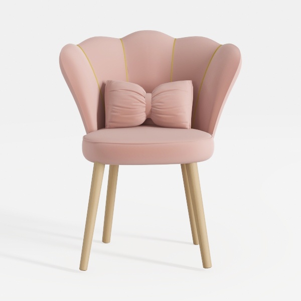 Velvet Accent Chair,Modern Upholstered Leisure