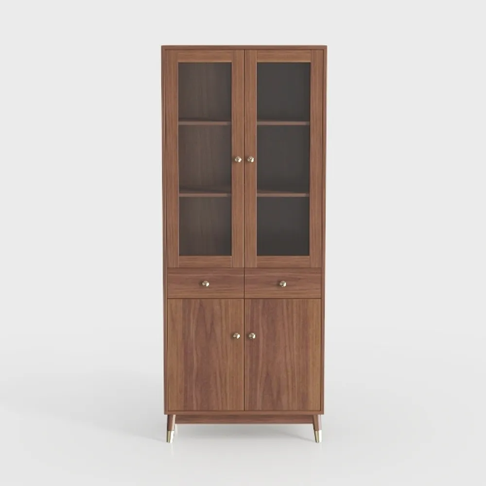 HUHJYUGE Small Book Shelf Industrial Bookcase