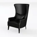 Electric Recliner Administrative Leather Office Ch Left 45 Degree View