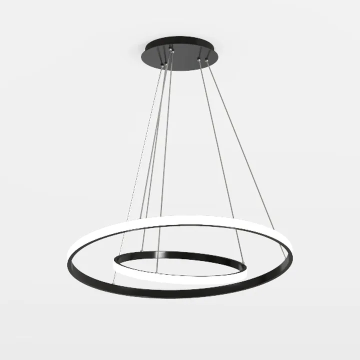 Quoizel Graves Integrated LED Matte Black Pendant