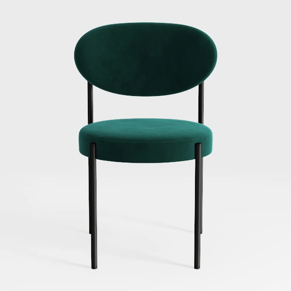 Soft Velvet Dining Chair,Counter Lounge Corner