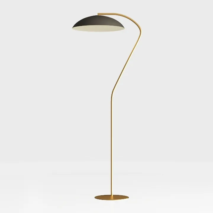 GLOBE Electric 61000147 62" Floor Lamp, Matte