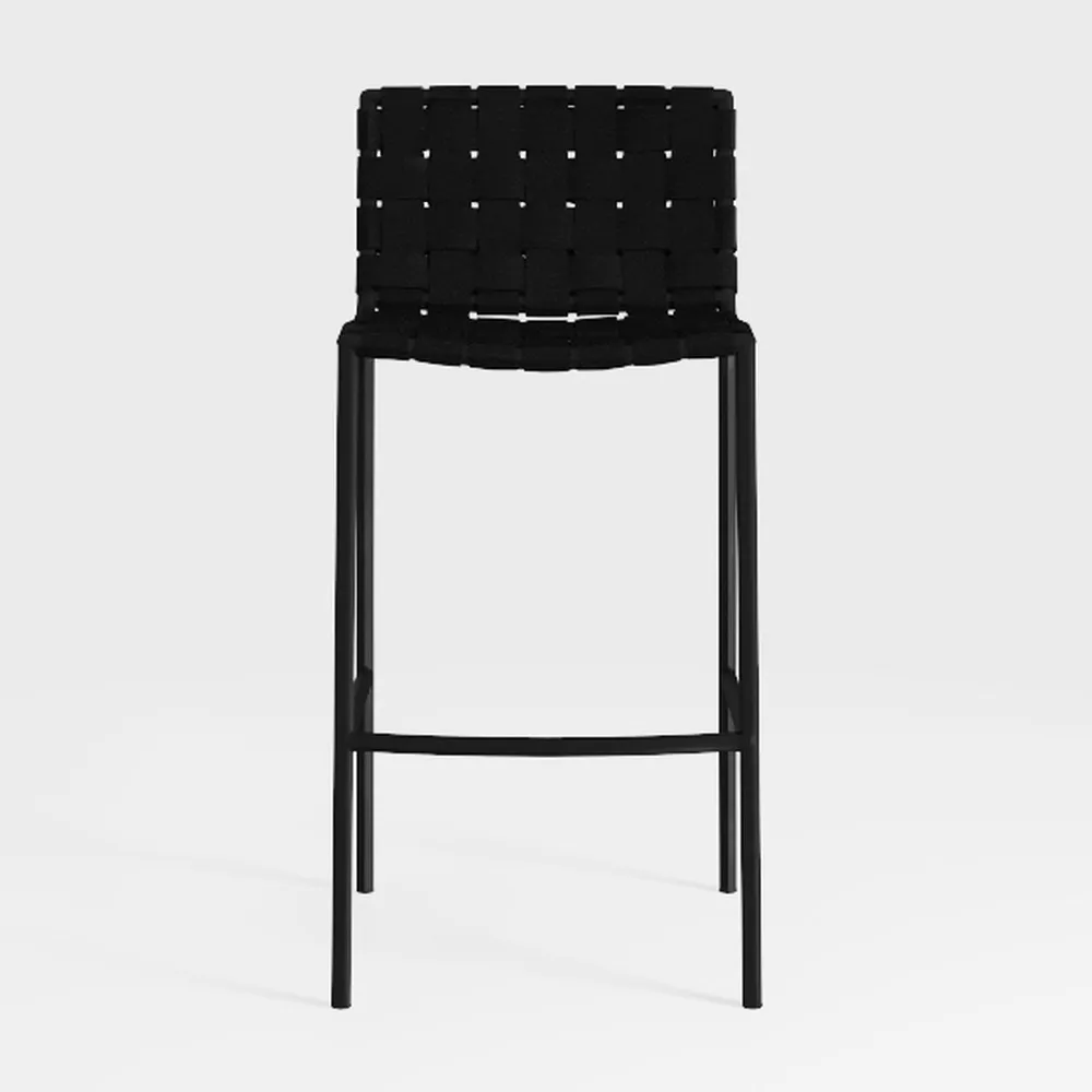 Maven Lane 30" Noah Barstool with Back - Modern