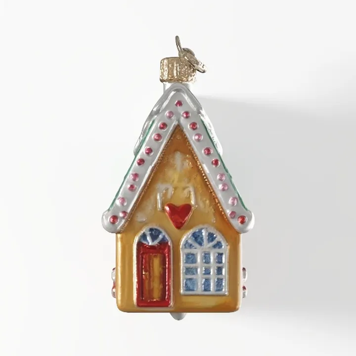 Home Gifts Glass Blown Ornaments_ai generated