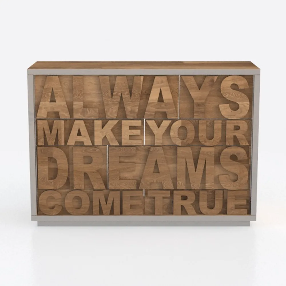 Sideboard Buffet Cabinet with Storage, Modern