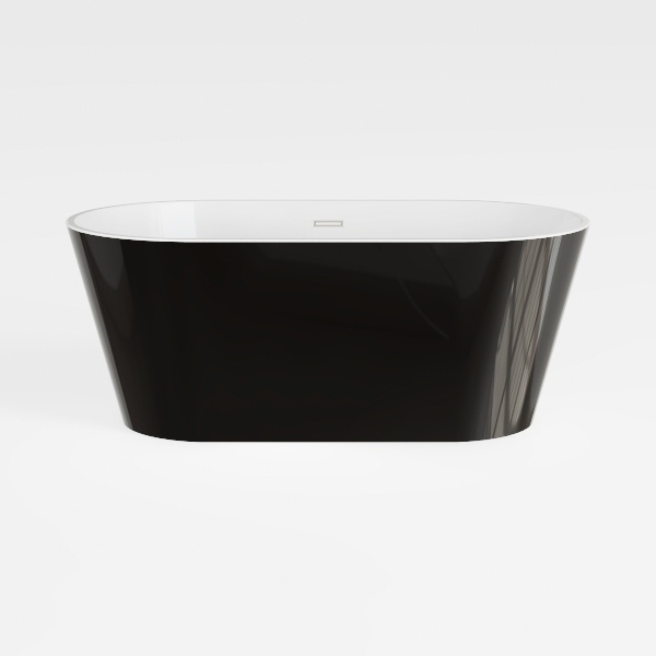 WOODBRIDGE 67&quot; Freestanding Acylic Soaking Bathtub
