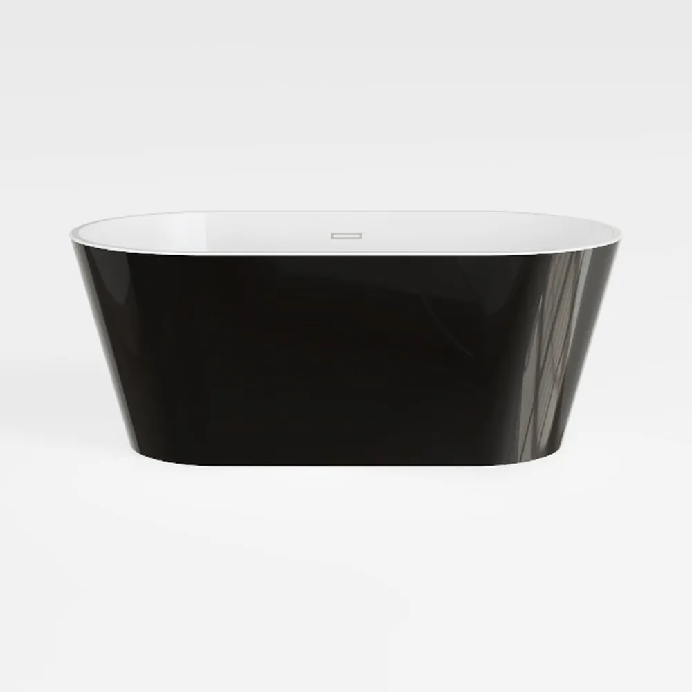 WOODBRIDGE 67" Freestanding Acylic Soaking Bathtub