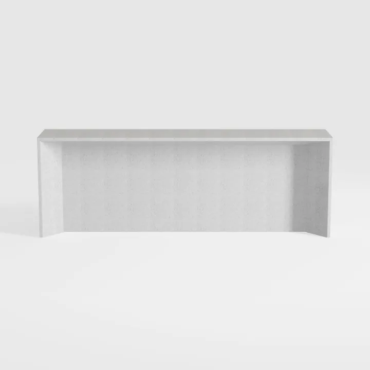 21.25 in. W x 4 in. H Qt. Vanity Top Side Splash i