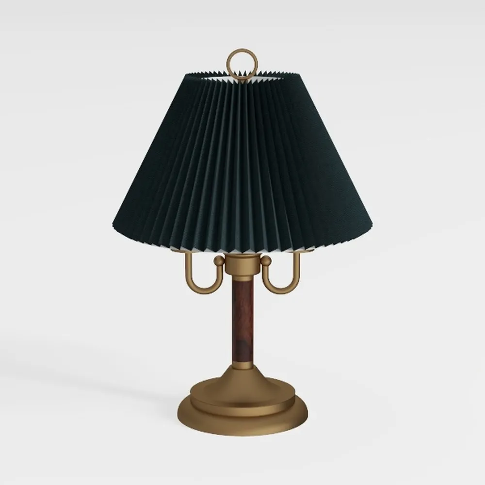 Shcheglovo Boho Ceramic Bedside Table Lamp for