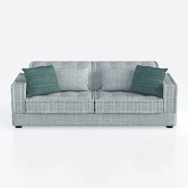 Tufted Upholstered Sleeper Sectional Sofa, L-Shape