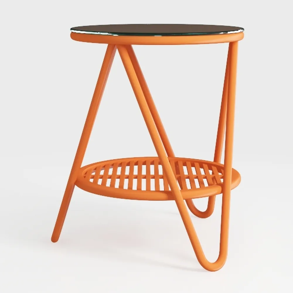 Byroce Outdoor Patio Table, 29.5” x 29.5” Folding