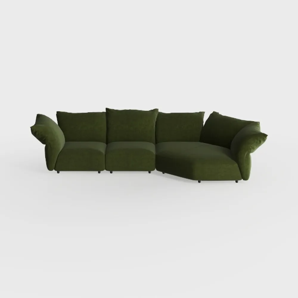 110" Oversized Sectional Sofa for Living Room,