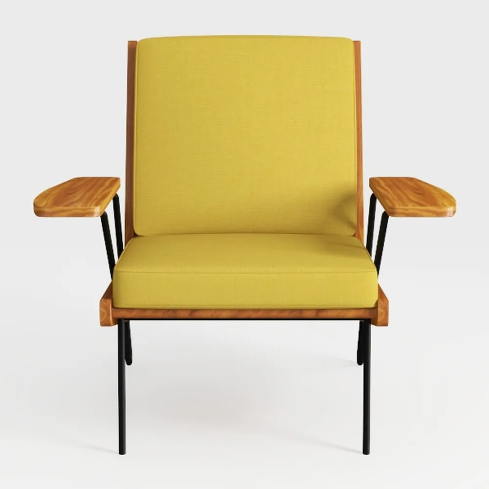 SPOFLYINN Modern Accent Upholstered Foam Filled Li