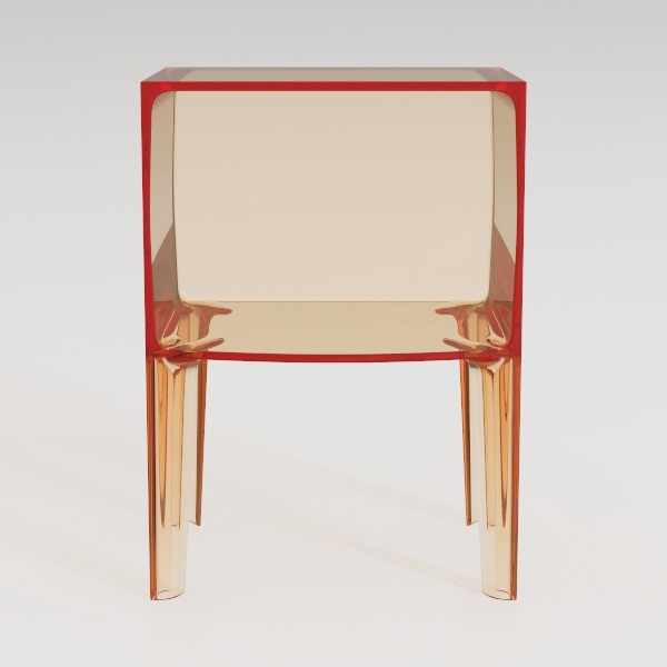 solaround Clear Acrylic End Table 2