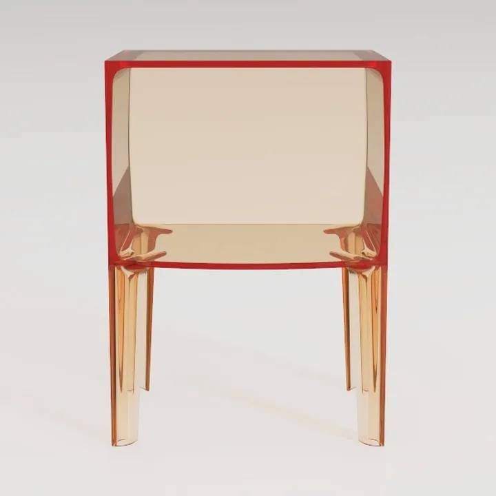 solaround Clear Acrylic End Table 2