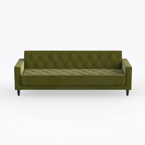 Mr. Kate Stella 80 Inch Futon Sofa Bed in Velvet