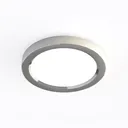 Minimalist Modern Metal LED Flush Mount Ceiling Lamp 3D Model Right 45 Degree View