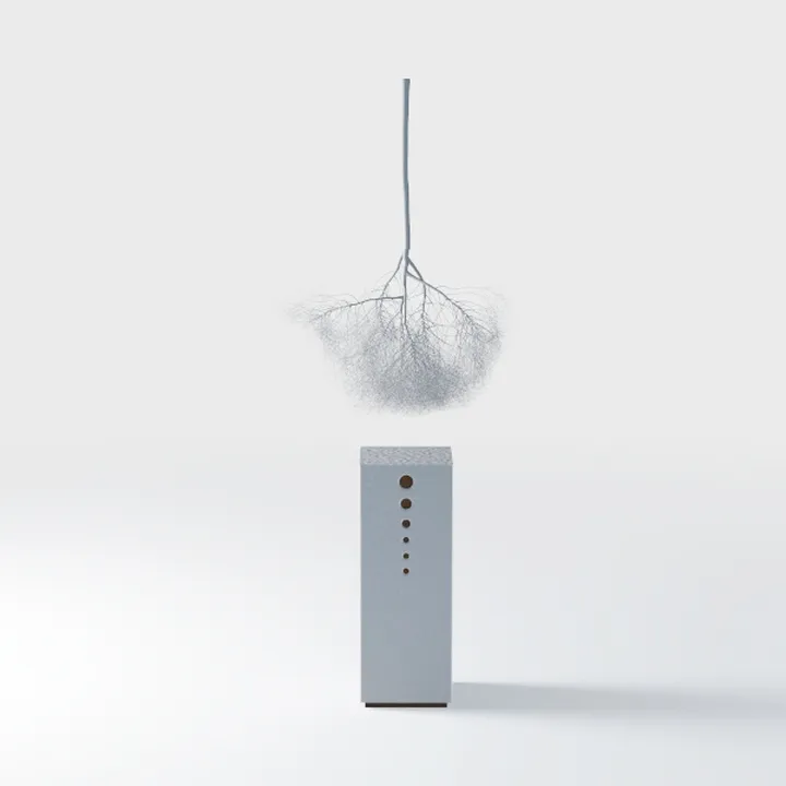Minimalist Modern Metal Art Decorative Pendant Lamp 3D Model