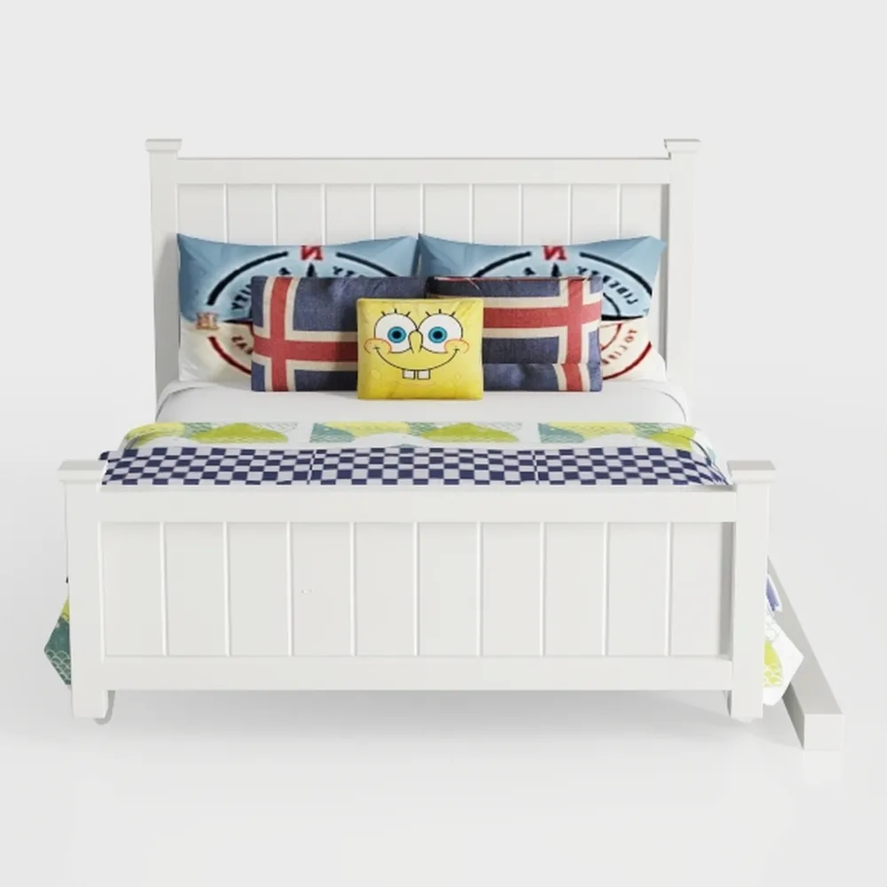 AFI, Madison Queen Platform Bed with Matching Foot