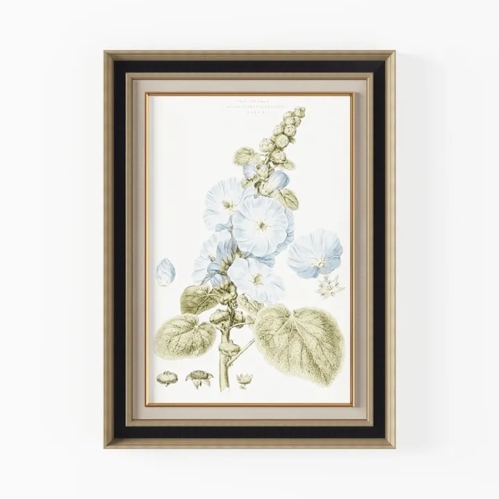 ARPEOTCY Gold Framed Canvas Wall Art, Cat and