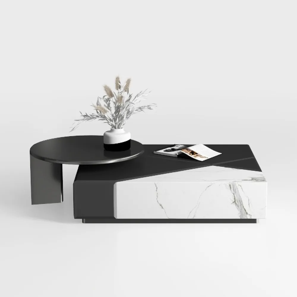 Carbantheon Modern Nappa Leather Modular Sectional