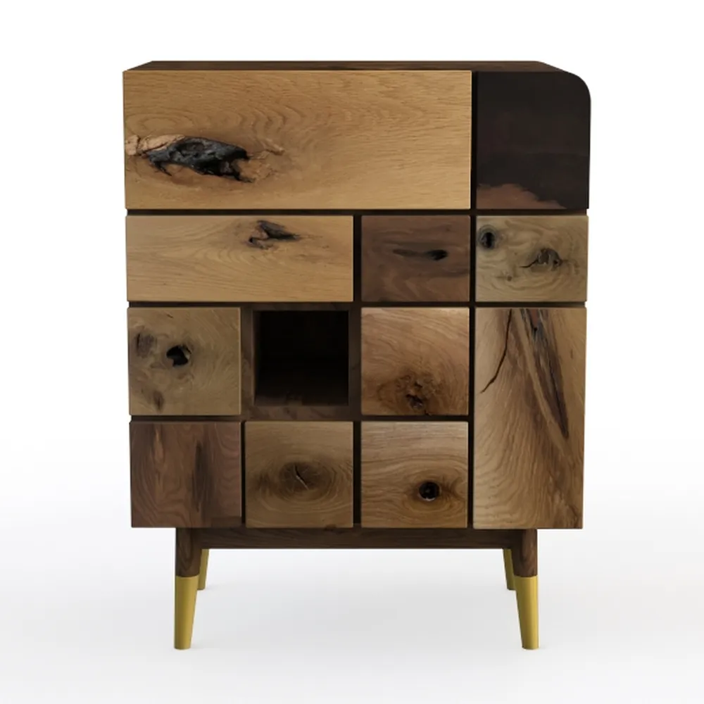 Giantex Buffet Cabinet with Storage, Industrial