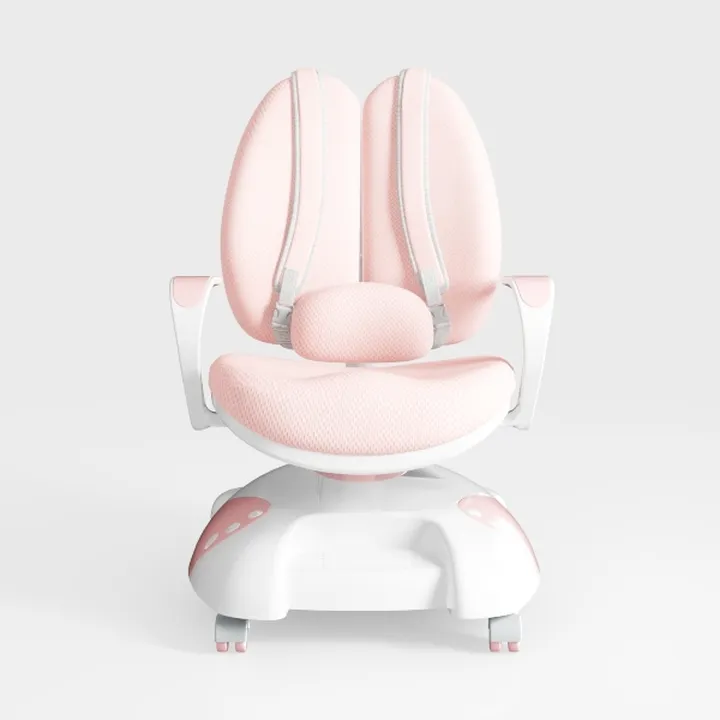 PU-Padded Home Office Chair, Mid-Back Swivel Task 