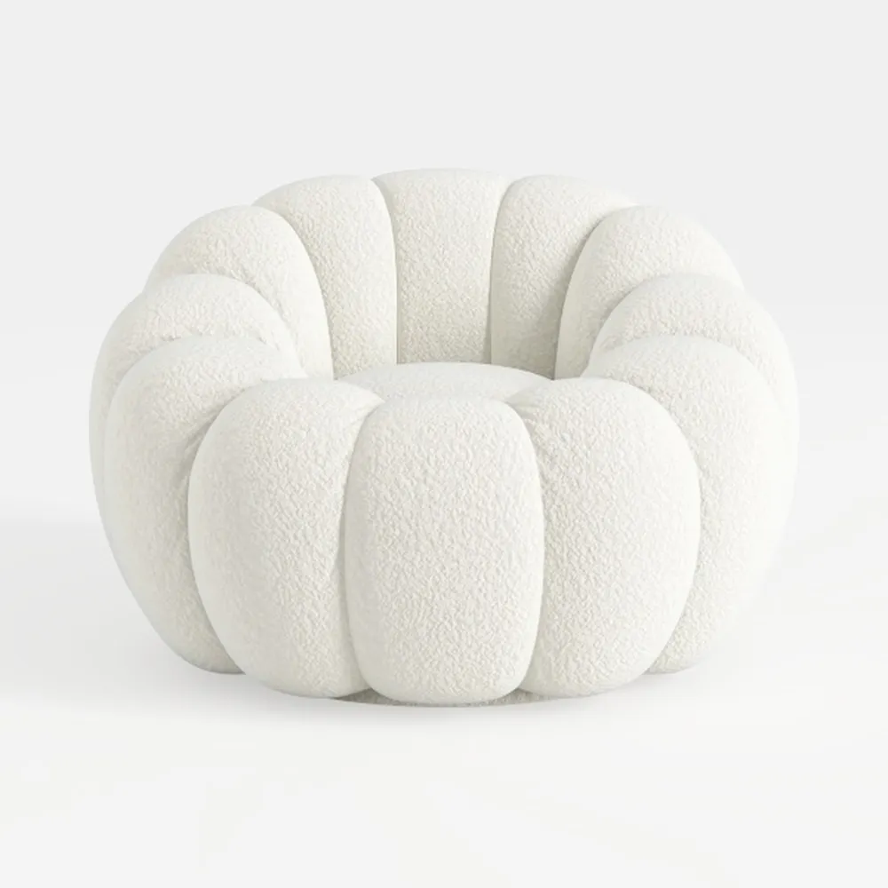 Mid Century Modern 360 Degree Barrel Swivel