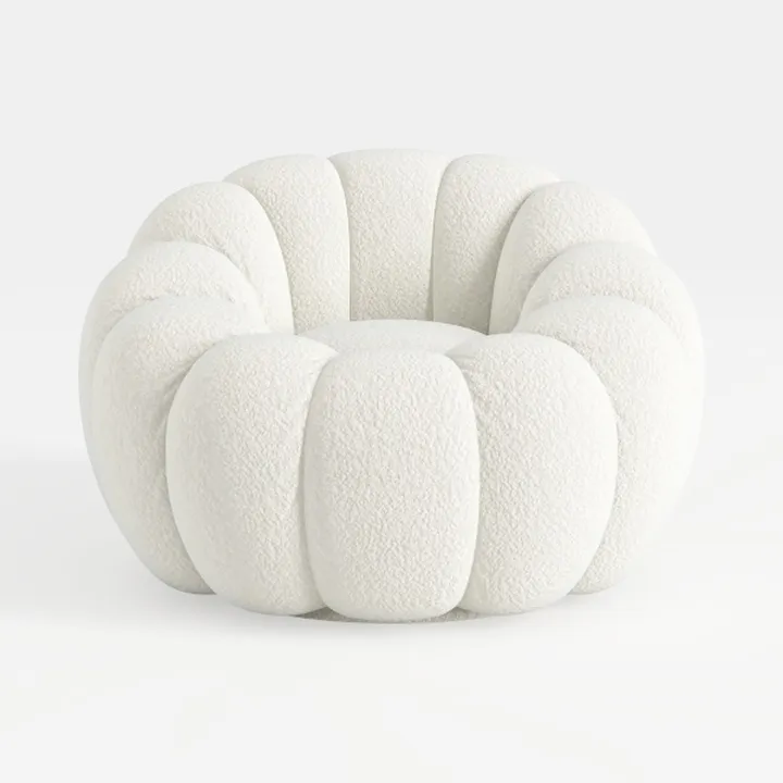 Mid Century Modern 360 Degree Barrel Swivel