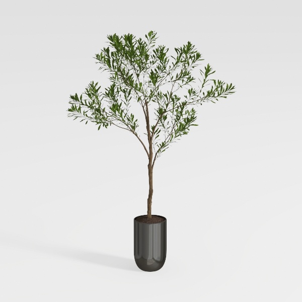 8.2 Inch Ceramic Vase, Terracotta Rustic Vase