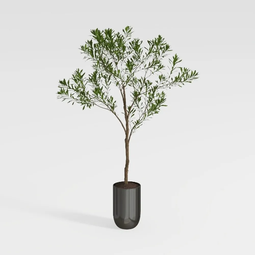 8.2 Inch Ceramic Vase, Terracotta Rustic Vase