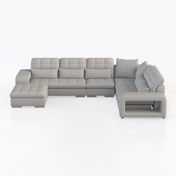 ZeHuoGe L-Shaped Sectional Couches for Living Room
