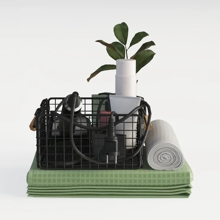 bathroom decoration-Olive Green