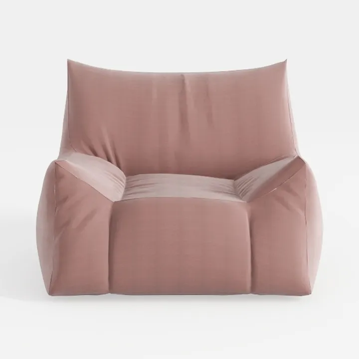 bean bag chair-Powdered Pastels