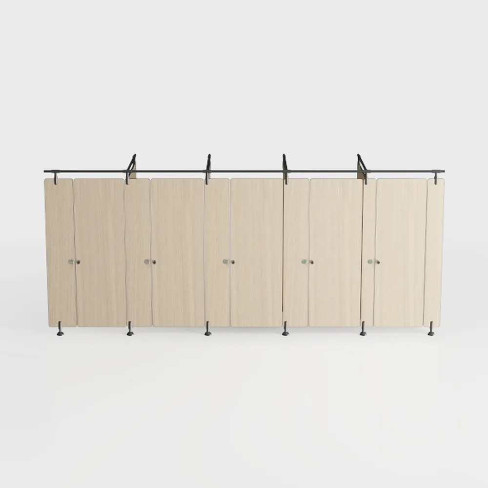 XIAO WEI Sideboard Buffet Cabinet with 2 Natural