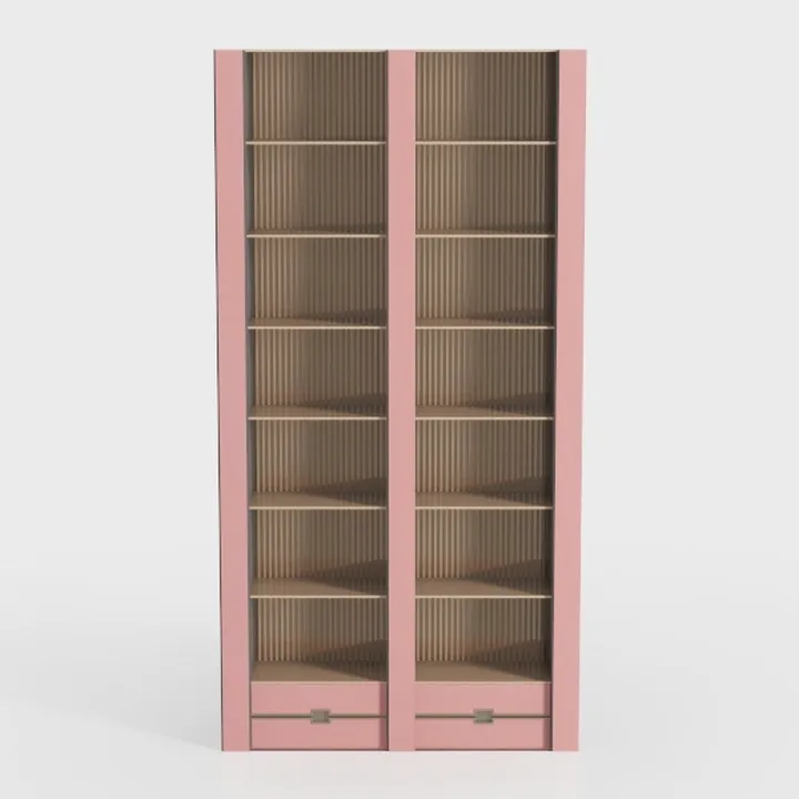 Prepac Barrister 3 Column 63.75" Media Storage,