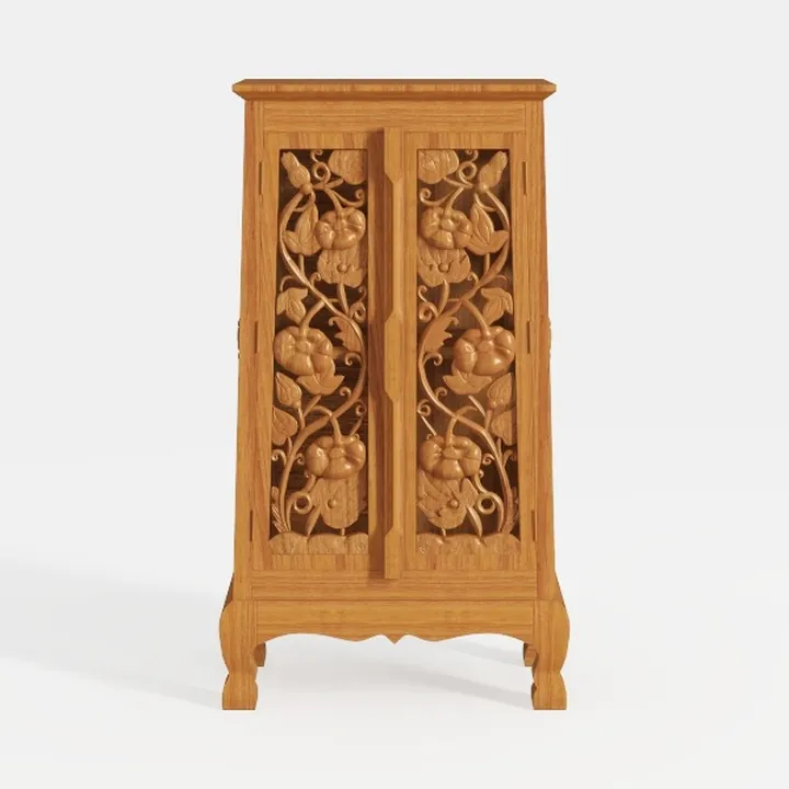 Sophia & William Tall Storage Cabinet 47.4"