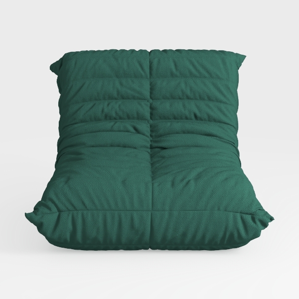 N&V Fireside Loveseat, Mid Century Armless Twin Si