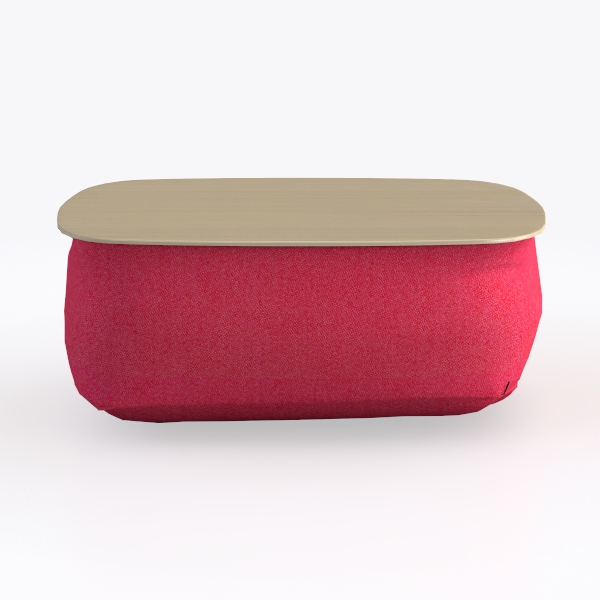 ProTuning LILLEHEM Modulo 1 seduta, Gunnared marrone-rosso/legno