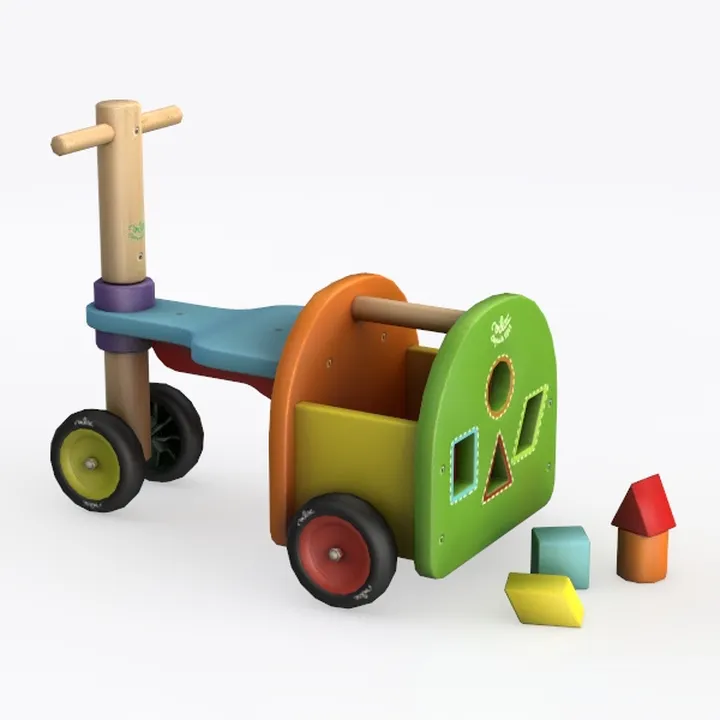 Rainbow ride-on